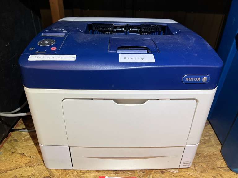 Xerox Phaser 3610, powers up, working condition unknown, see pictures for details. image