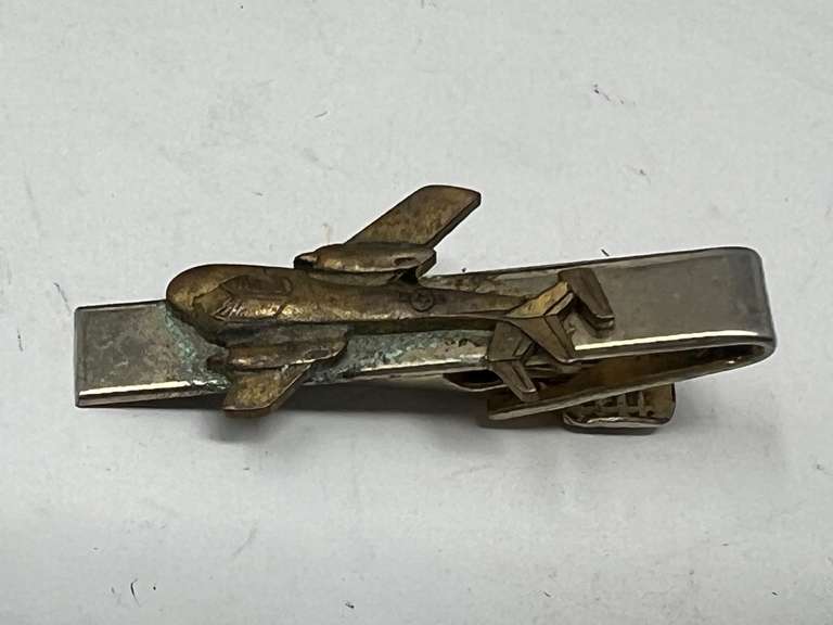Grumman plane tie clip, see pictures for details. image