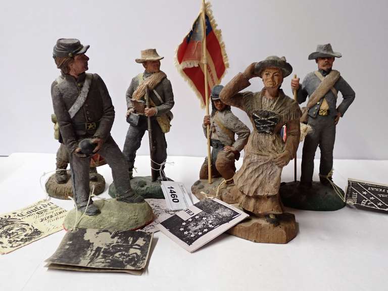 Mark B. Saunders Civil War Soldier Figurine Collection image