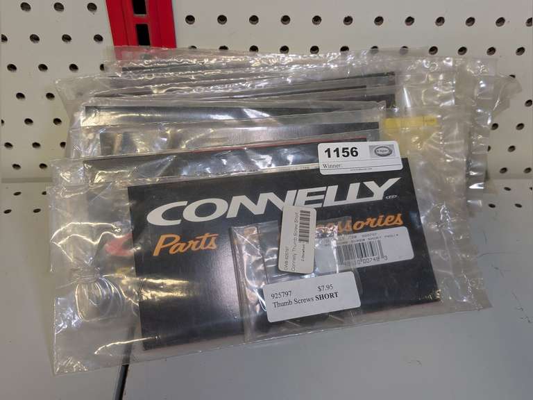 CONNELLY WAKEBOARD PARTS AND ACCESSORIES: SHORT THUMB SCREWS AND FIN SCREWS image