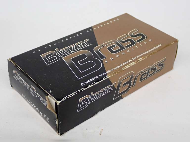 Blazer Brass .45 AUTO 230 gr. FMJ Ammunition image