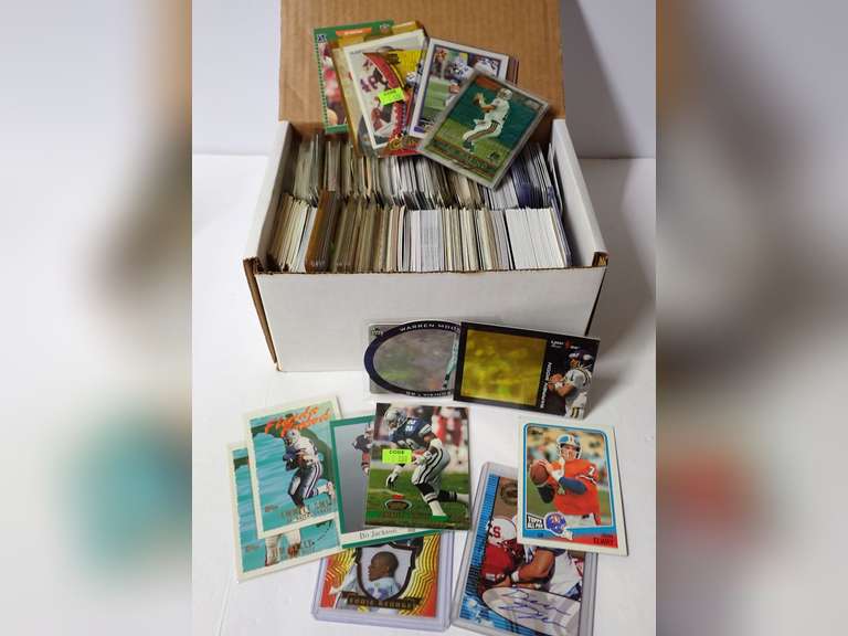 Large Collection of Football Cards including Autograph image