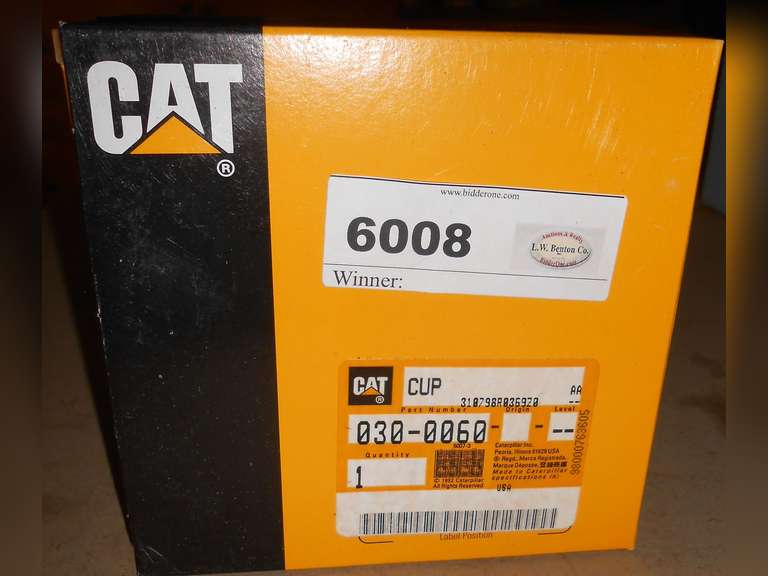 (2) CAT P/N 030-0060 CUP image