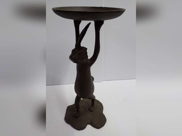 Cast Metal Candle Holder image