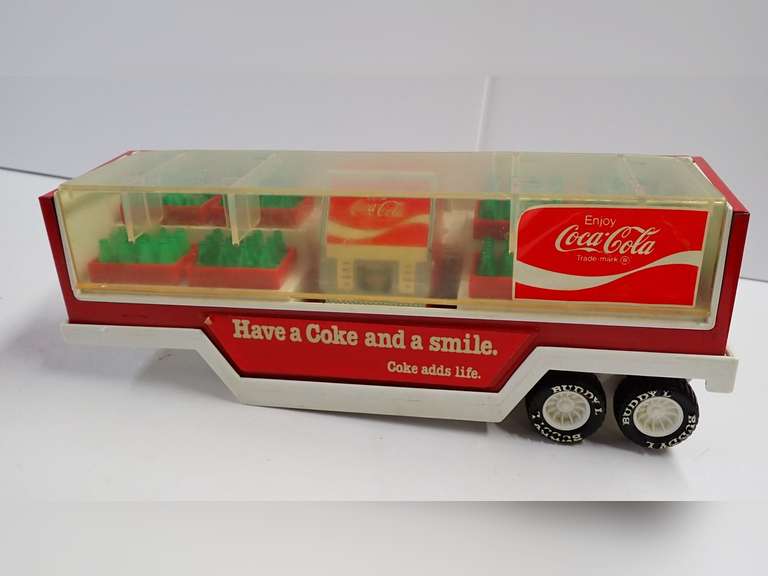 Buddy L Coca-Cola Delivery Trailer image