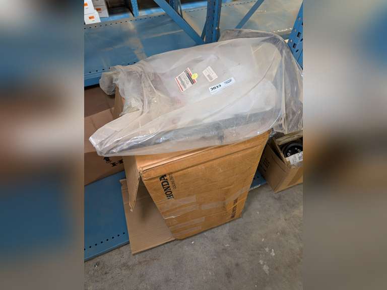 HONDA MOWER BAGGER FRAME AND HANDLE image