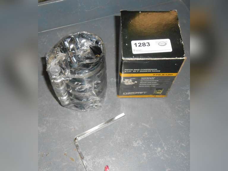 EVERCRAFT SERVICE TOOLS PISTON RING COMPRESSOR 31/2"-7" P/N 776-9130 image