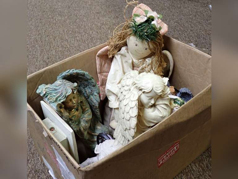 Box Lot of Angel Figures image