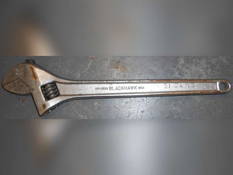 BLACKHAWK 15" ADJUSTABLE WRENCH image