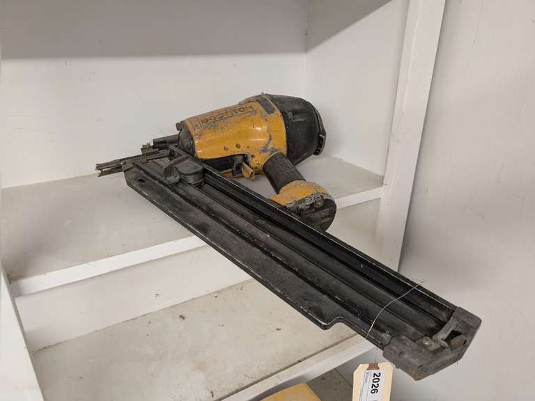 VERY LARGE BOSTITCH AIR POWERED NAIL GUN image