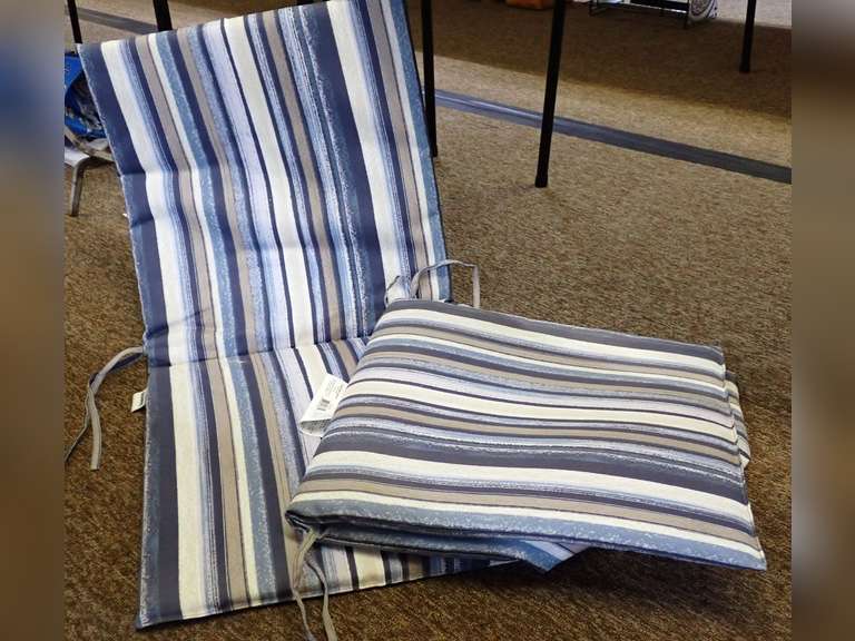 Isadora Stripe Sling Chair Cushions image