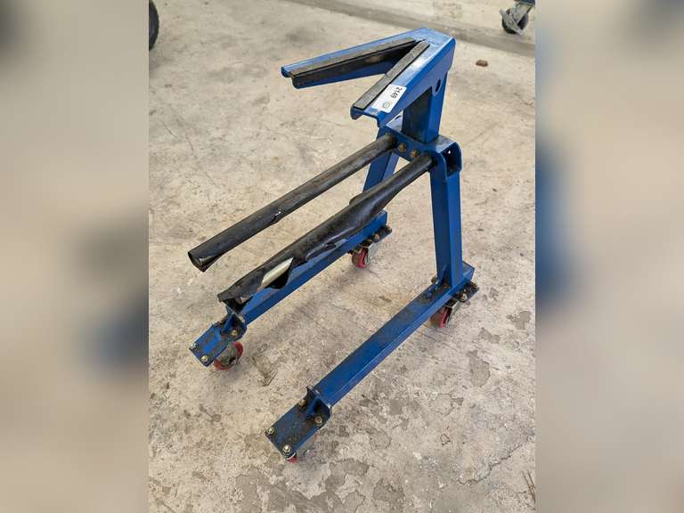 HEAVY DUTY ROLLING OUTBOARD / STERN DRIVE LOWER UNIT GEARCASE STAND image
