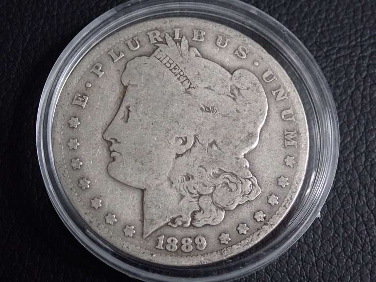 1889-O MORGAN SILVER DOLLAR COIN image