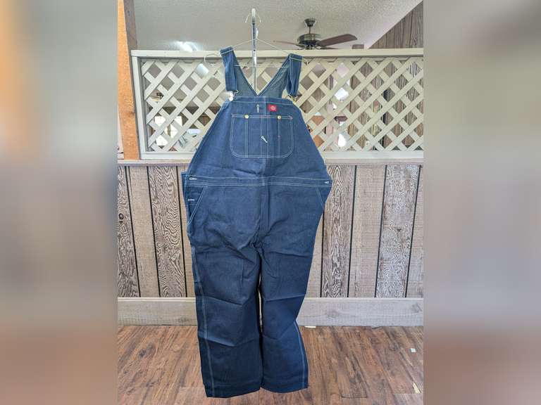 DICKIES OVERALLS WITH TAGS, SIZE 50X32 image