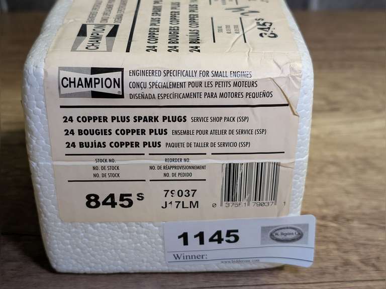 24 CHAMPION J17LM SPARK PLUGS image