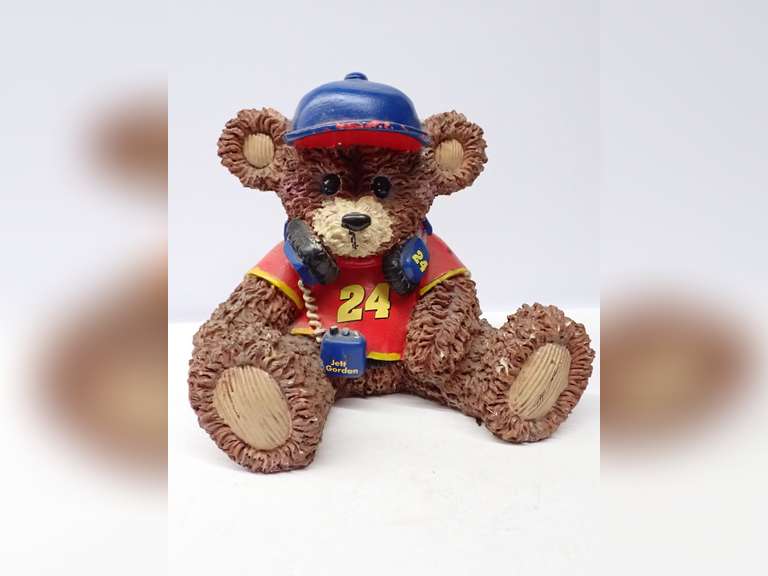 Jeff Gordon #24 Nascar Teddy Bear Figurine image