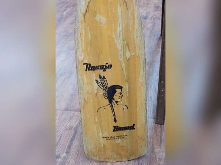 Navajo Brand Indian Head Products Paddle image