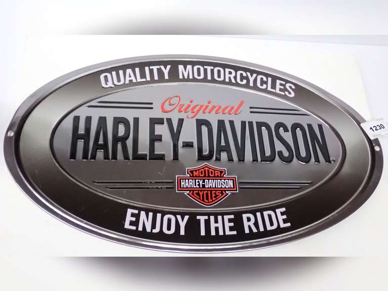 Harley-Davidson "Enjoy The Ride" Metal Sign image