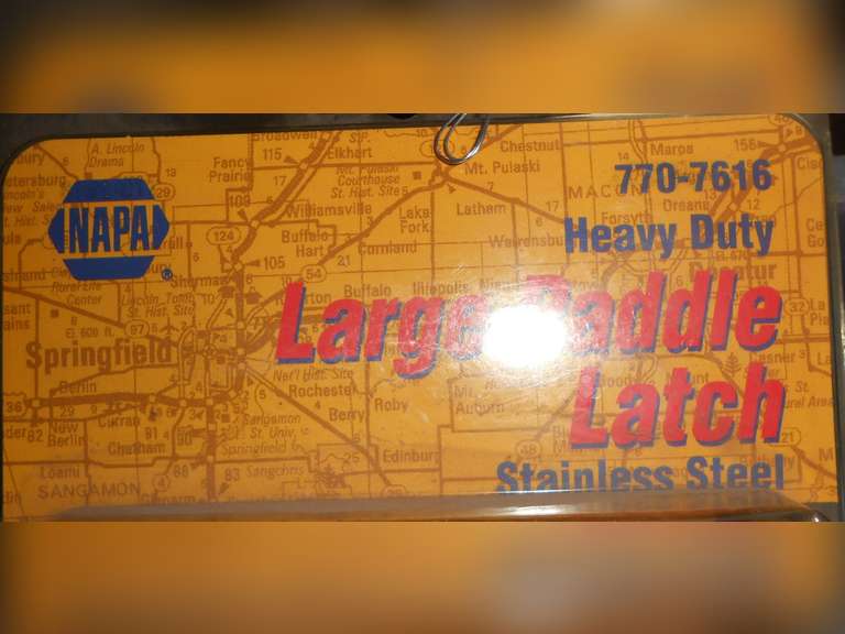 (1) NAPA #770-7616 LARGE PADDLE LATCH image