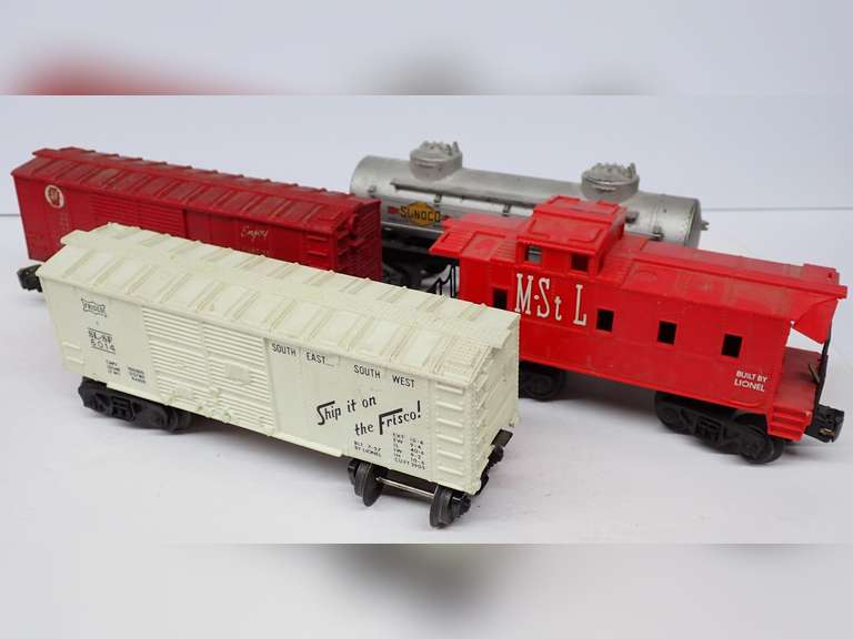 Vintage Model Train Cars image