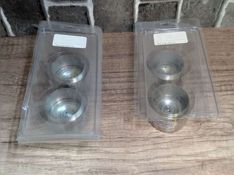 TWO SETS OF BEARING BUDDY WHEEL BEARING PROTECTORS image