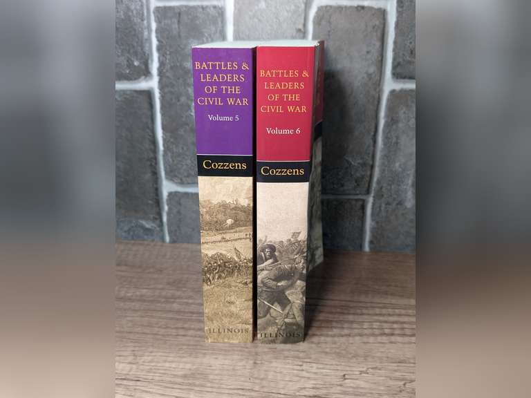BATTLES AND LEADERS OF THE CIVIL WAR PAPERBACK BOOKS, VOLUME 5 AND VOLUME 6 image