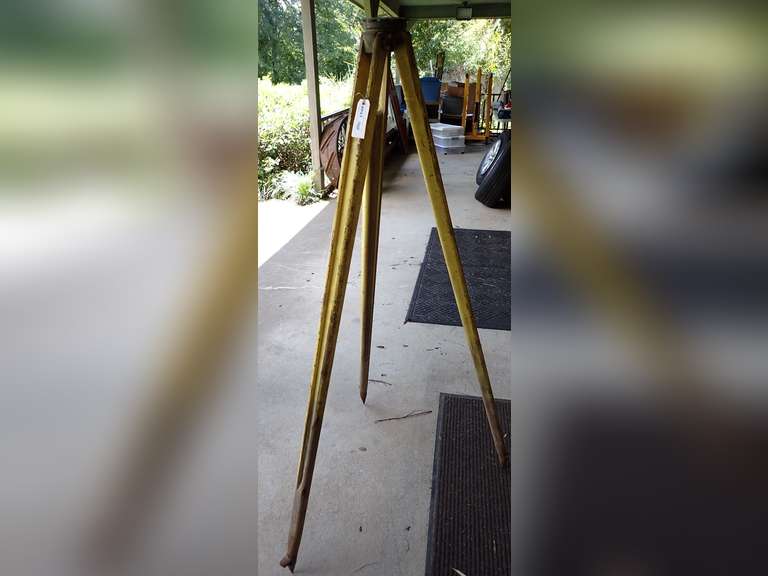 Vintage D-W-CO Surveying Tripod image