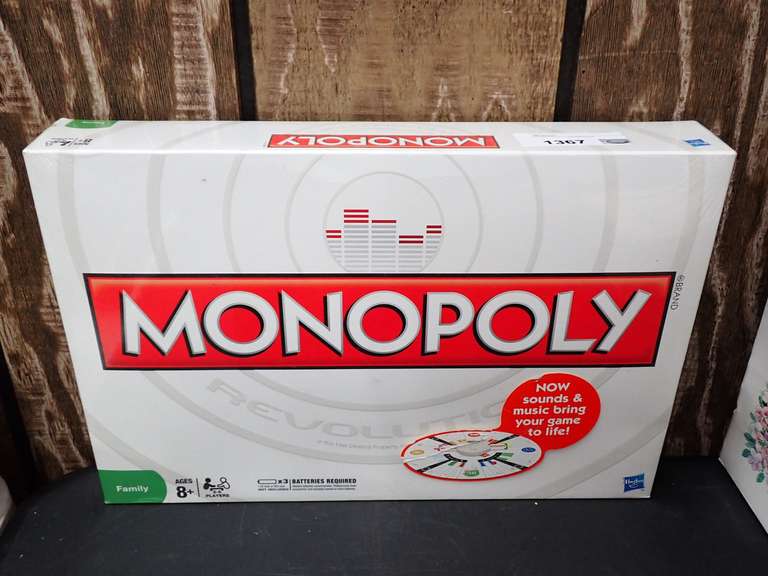 Factory Sealed Monopoly Revolution Board Game with Sound Effects image