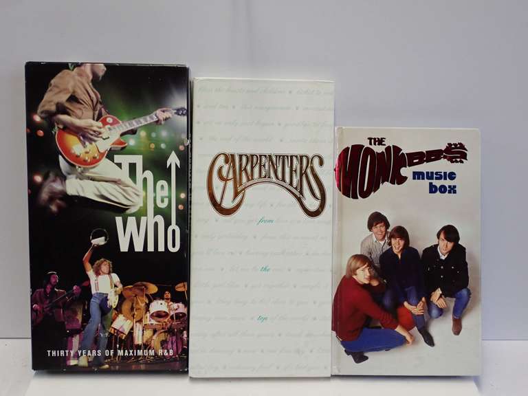 The Who, Carpenters, & The Monkees CD Sets image