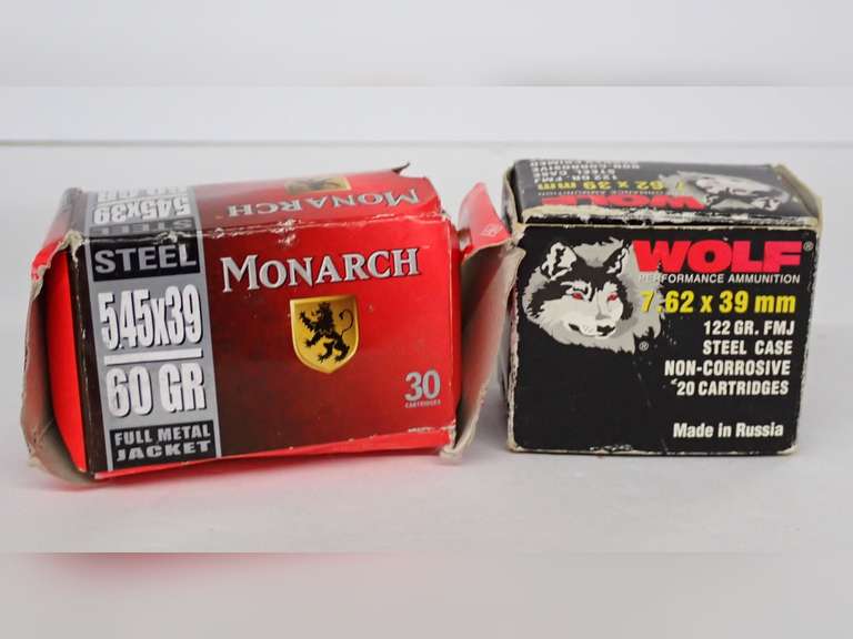 Monarch 5.45x39 & Wolf 7.62x39 Ammunition image
