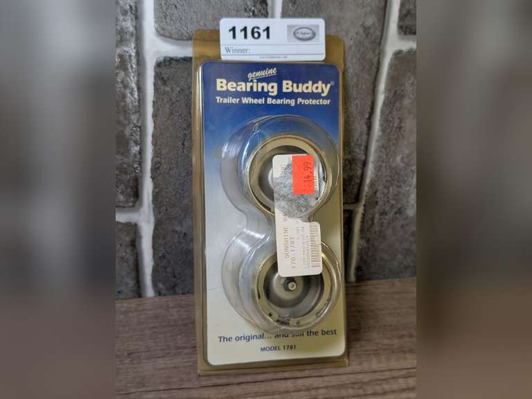 BEARING BUDDY TRAILER MODEL 1781 WHEEL BEARING PROTECTORS IN ORIGINAL PACKAGE image