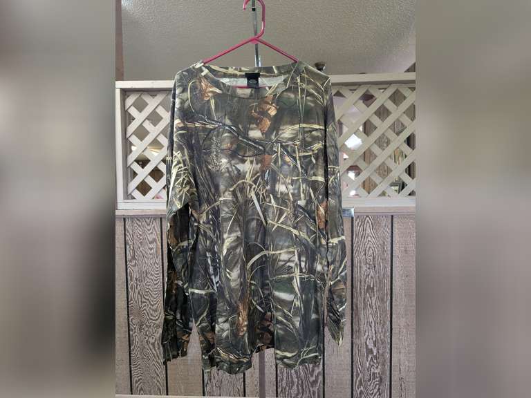 REDHEAD CAMOUFLAGE LONG SLEEVE POCKET T-SHIRT, SIZE 2XL image