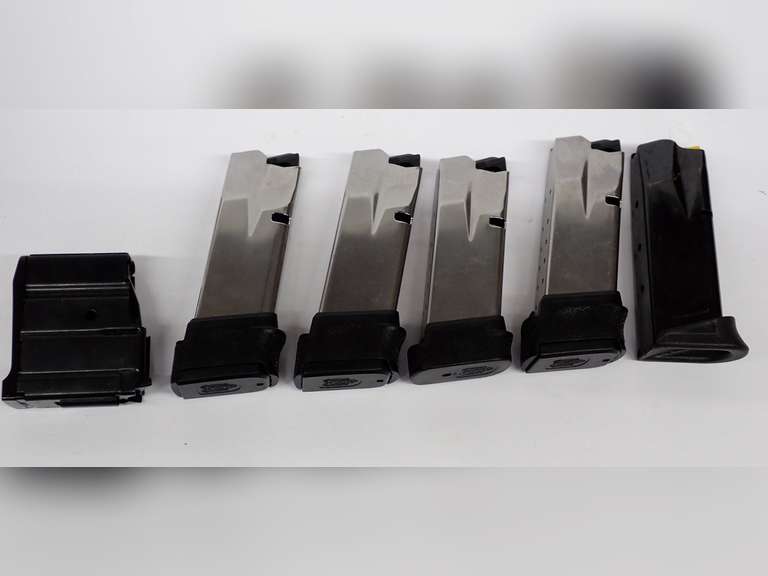 Lot of Six Handgun Magazines: Ruger Mini 14 and 9mm image