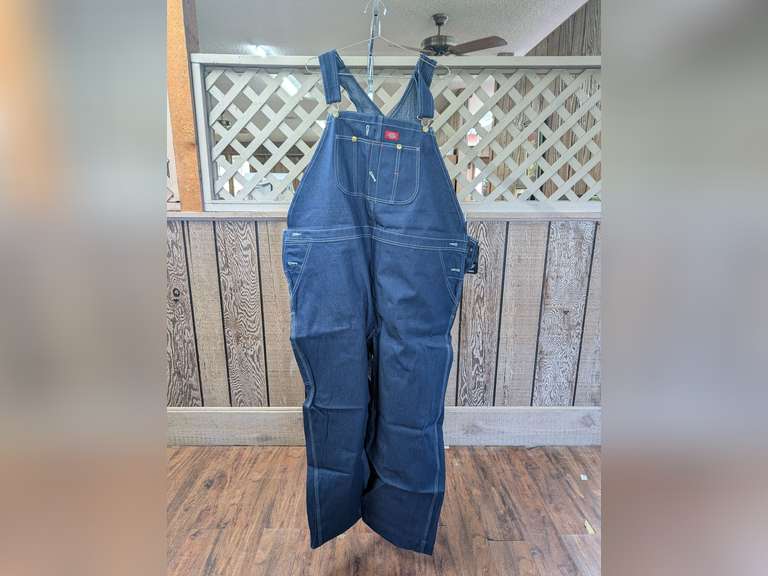 DICKIES OVERALLS WITH TAGS, SIZE 50X32 image