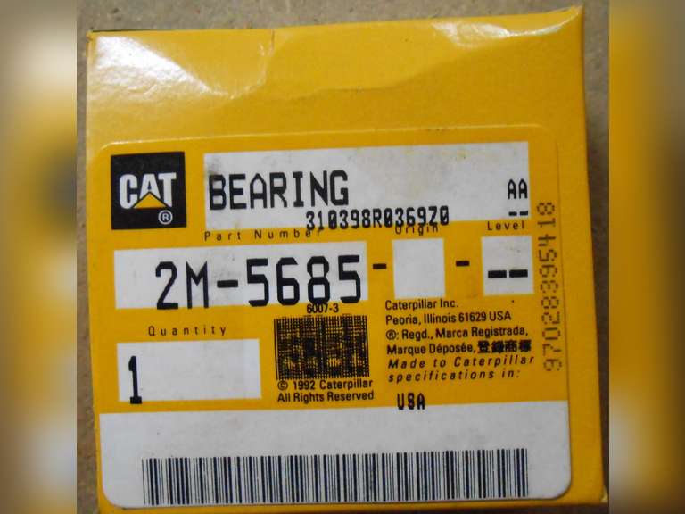 (8) CAT P/N 2M-5685 BEARING image