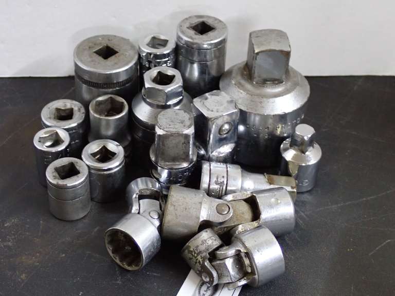 Mixed Sockets & Adapters including Wright & S-K image
