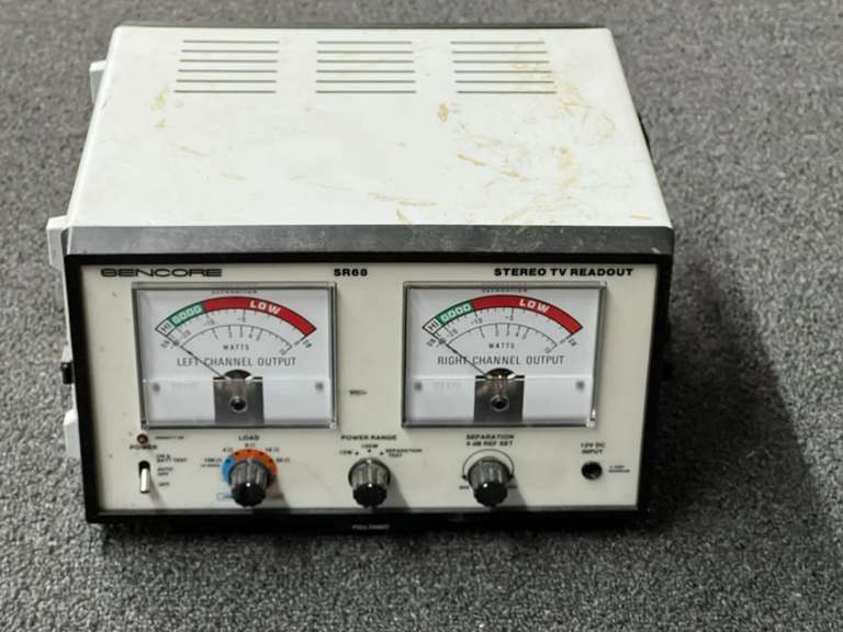Sencore SR68 stereo TV read out unit, working condition unknown, see pictures for details. image