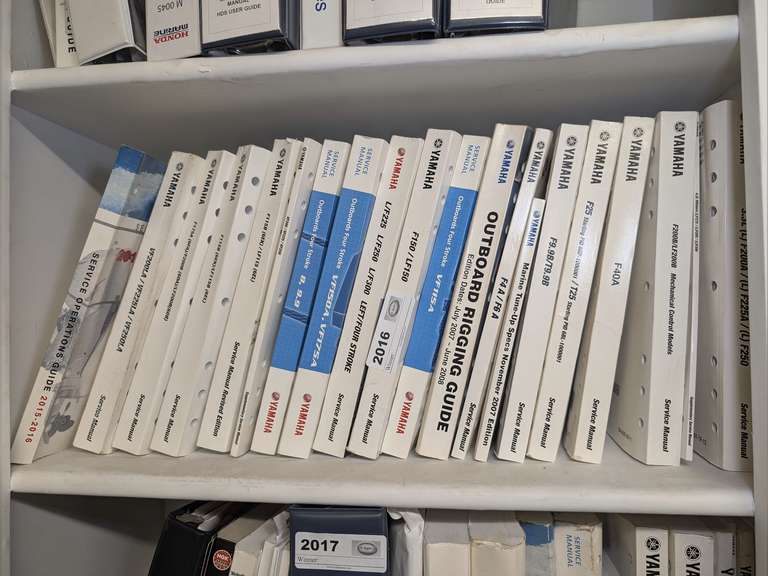 OUTBOARD SERVICE MANUALS image