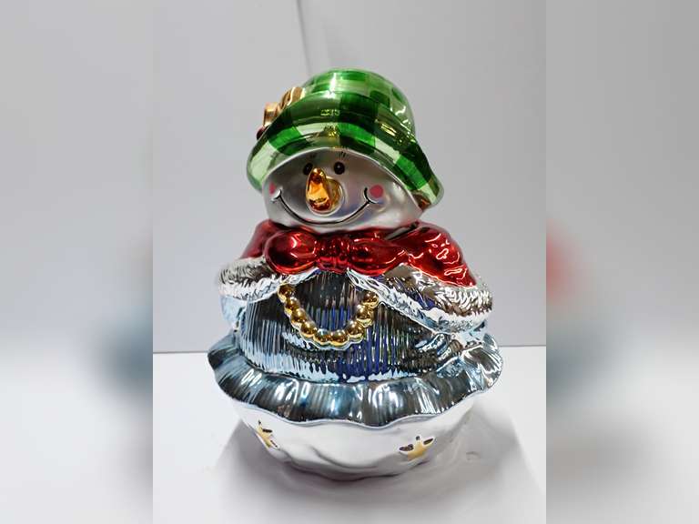 Allure 2004 Snowman Cookie Jar image