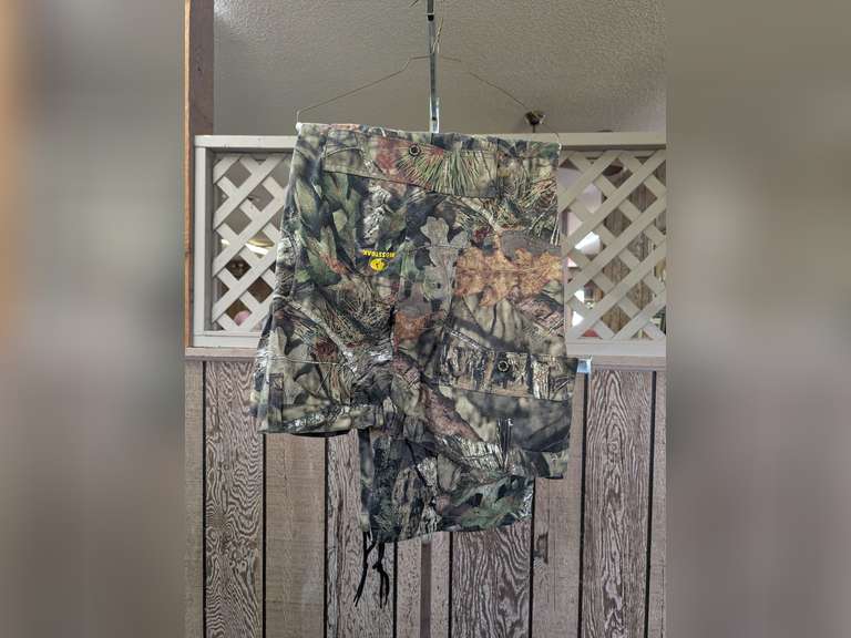 MOSSY OAK CAMOUFLAGE HUNTING CARGO PANTS, SIZE 48-50 XXL image