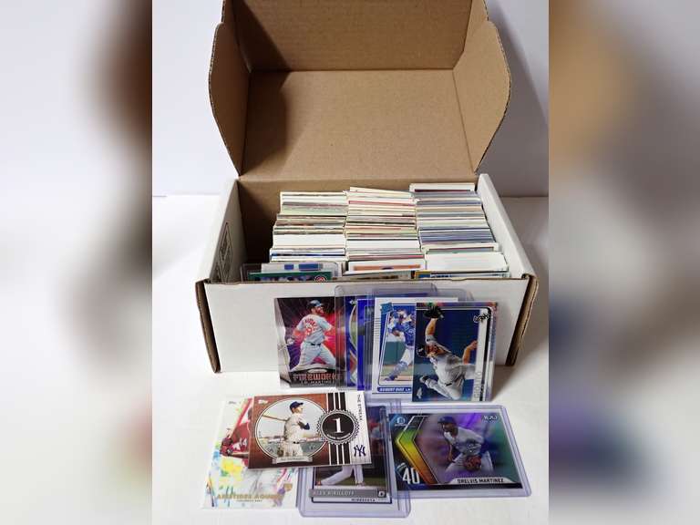 Large Collection of Baseball Cards image