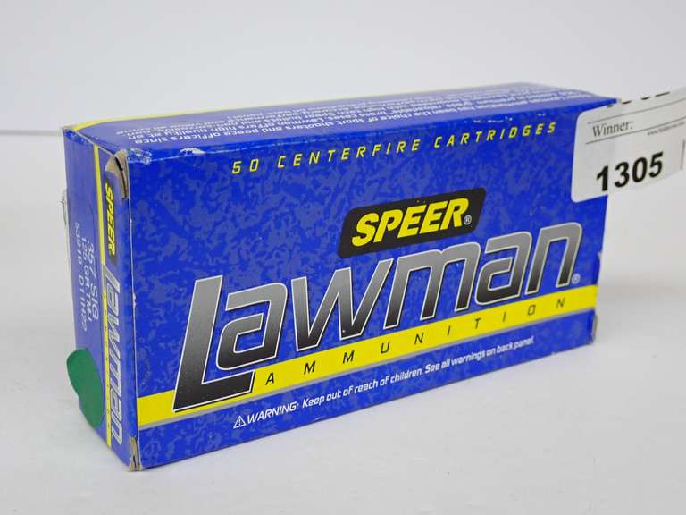 Speer Lawman 357 SIG 125 GR TMJ Ammunition image