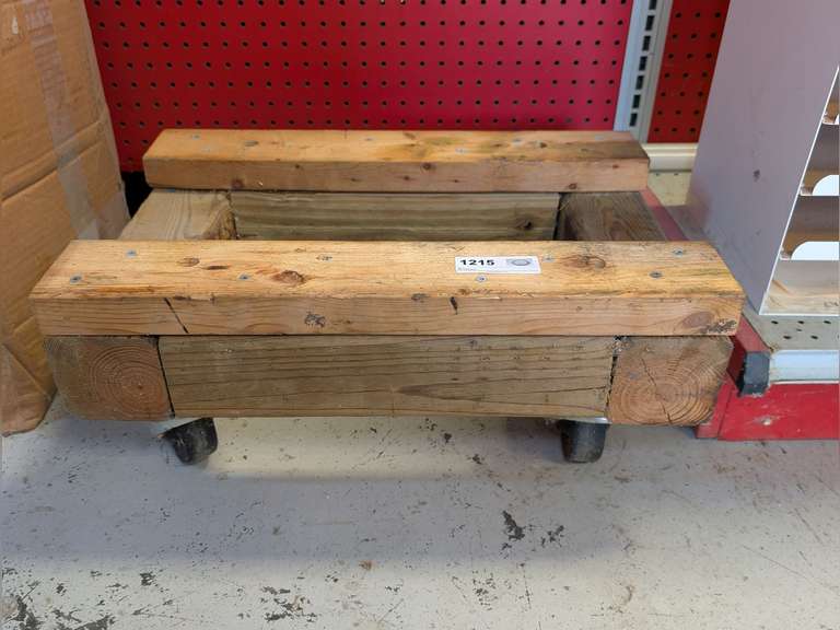 ROLLING HEAVY DUTY DOLLY CART image