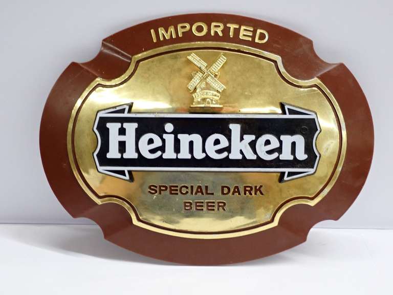 Heineken Imported Special Dark Beer Advertising Sign image