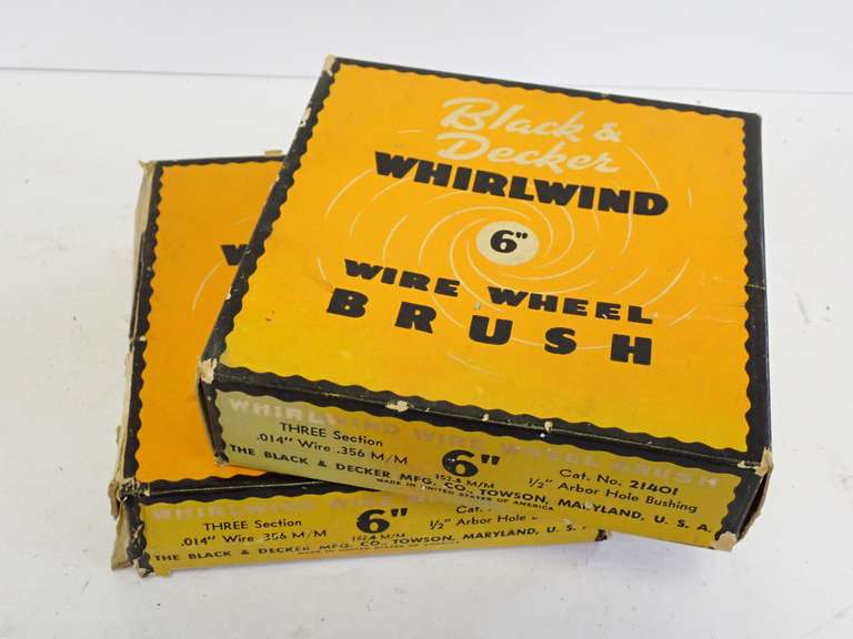 Black & Decker Whirlwind 6" Wire Wheel Brushes image