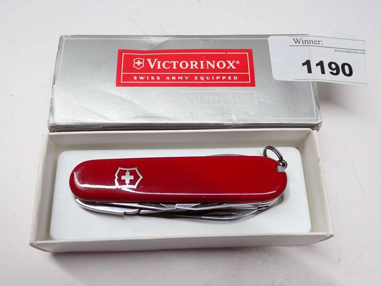 Victorinox Swiss Army Knife with Original Box-Looks New image