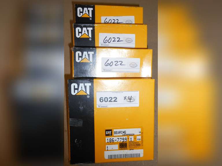 (4) CAT P/N 106-7799 BEARING image