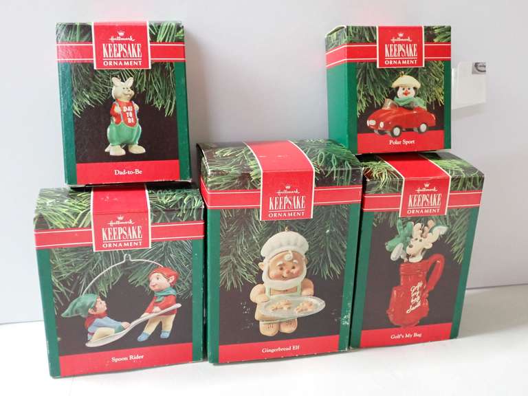 Vintage Collectible Hallmark Ornaments image