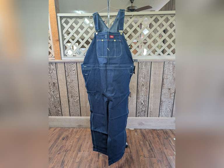 DICKIES OVERALLS WITH TAGS, SIZE 50X32 image