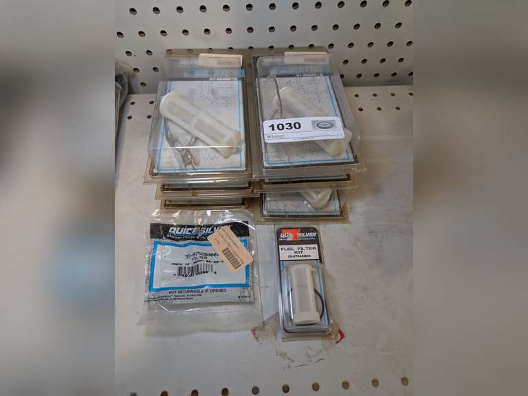 MERCURY QUICKSILVER FILTERS AND WATER ELIMINATORS IN ORIGINAL PACKAGES image